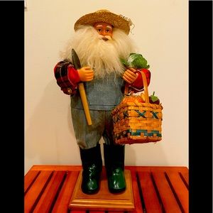 Garden Farmer Santa